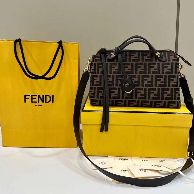 F**di top handle bags
